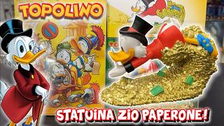 STATUA ZIO PAPERONE! TUFFIAMOCI NELL'ORO! 💰 GADGET TOPOLINO 2026 | Edicola