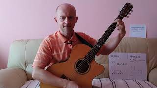 Poduka Gitare Triolski Ritam 1 Dio Miroslav Dominić Guitar Lessons - Ritam Gitara