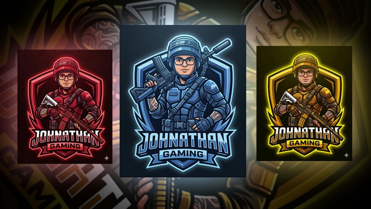 How to Create a Mascot  Gaming Logo on Android (1 Click Method) 🔥