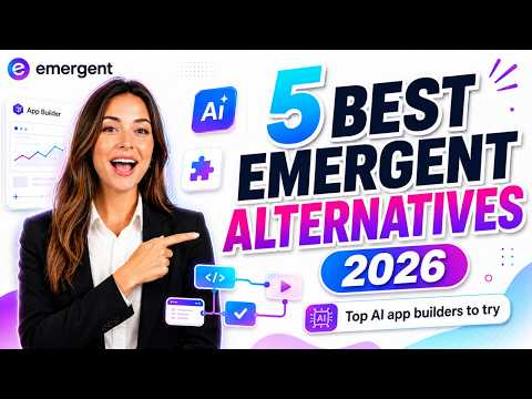 5 Best Emergent AI Alternatives in 2026 (Pricing, Pros & Cons)