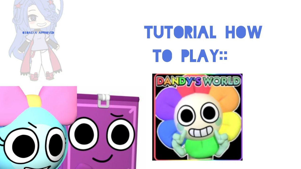 Tutorial how to play dandys world yeay:D #dandysworld #dw #boxten # ...