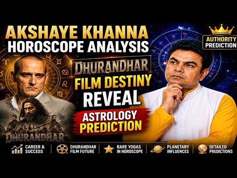 Akshaye Khanna Horoscope Analysis | Dhurandhar Film Destiny Reveal | Astrology Prediction