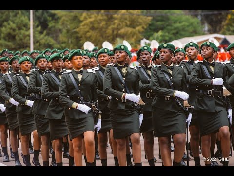 RDF Cadet pass out 2022: Ian KAGAME Joyful @GAKO #PaulKAGAME - YouTube