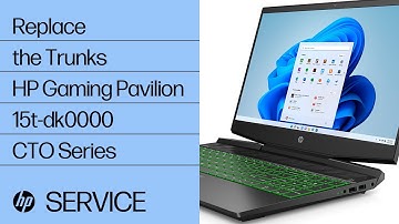 Replace the Trunks | HP Gaming Pavilion 15t-dk0000 CTO Series | HP