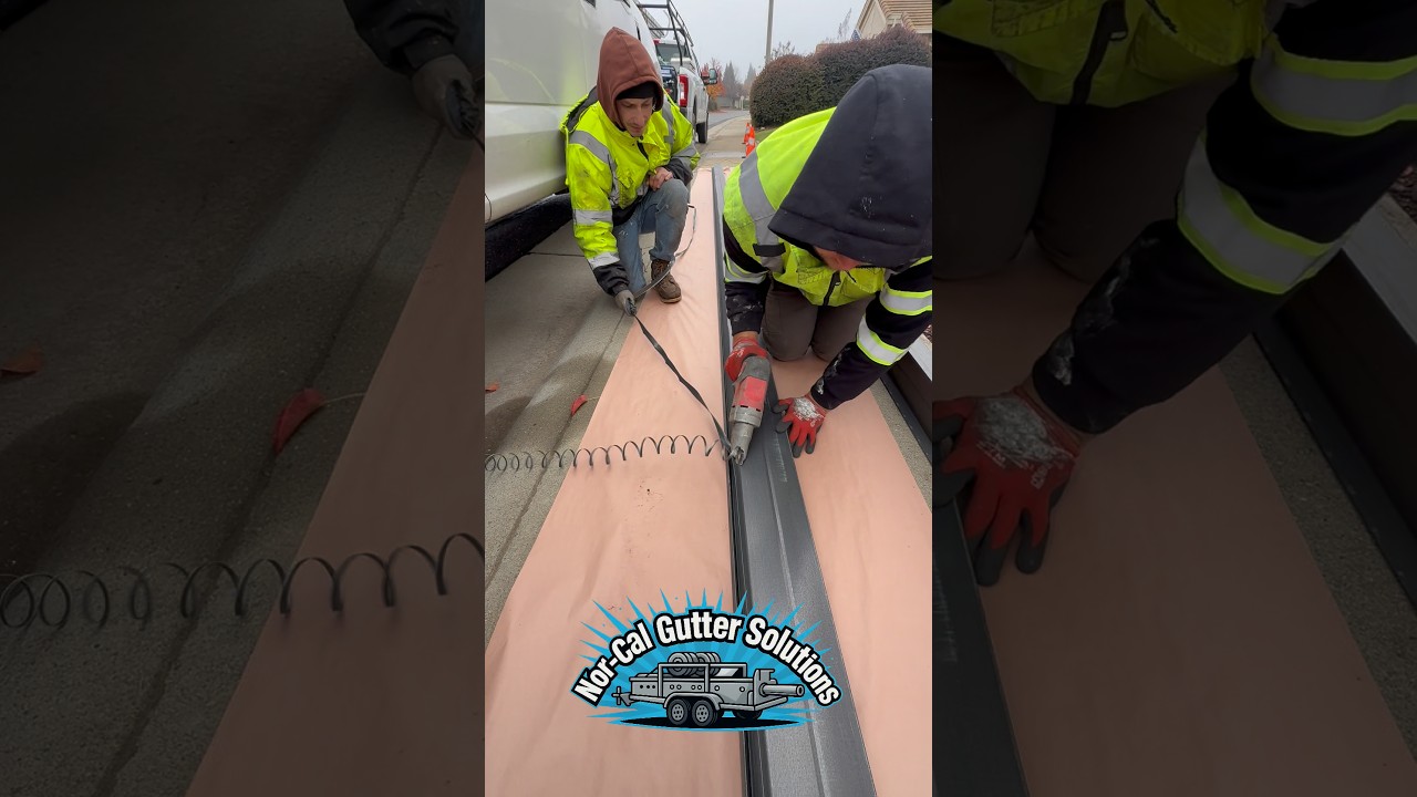 Custom gutter work. Gutter replacement contractor in Sacramento CA Nor Cal Gutter Solutions 