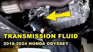 : 2018-2024 Honda Odyssey Transmission Fluid Change (DIY Guide)