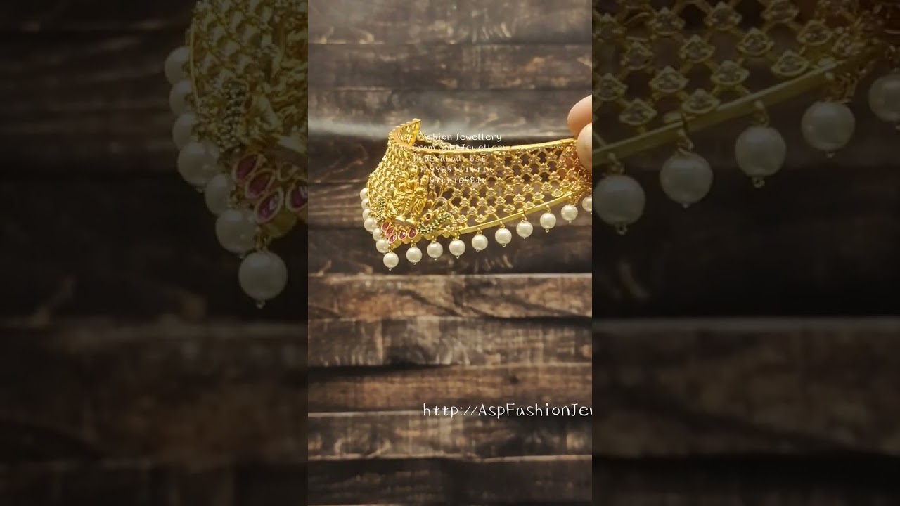 Asp Fashion Jewellery Cz Ram Parivar Matte Choker Set 