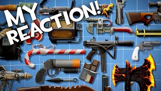 YIKES! - Reacting to Grouch's Infamous "Fixing TF2's Terrible Weapons" Video!