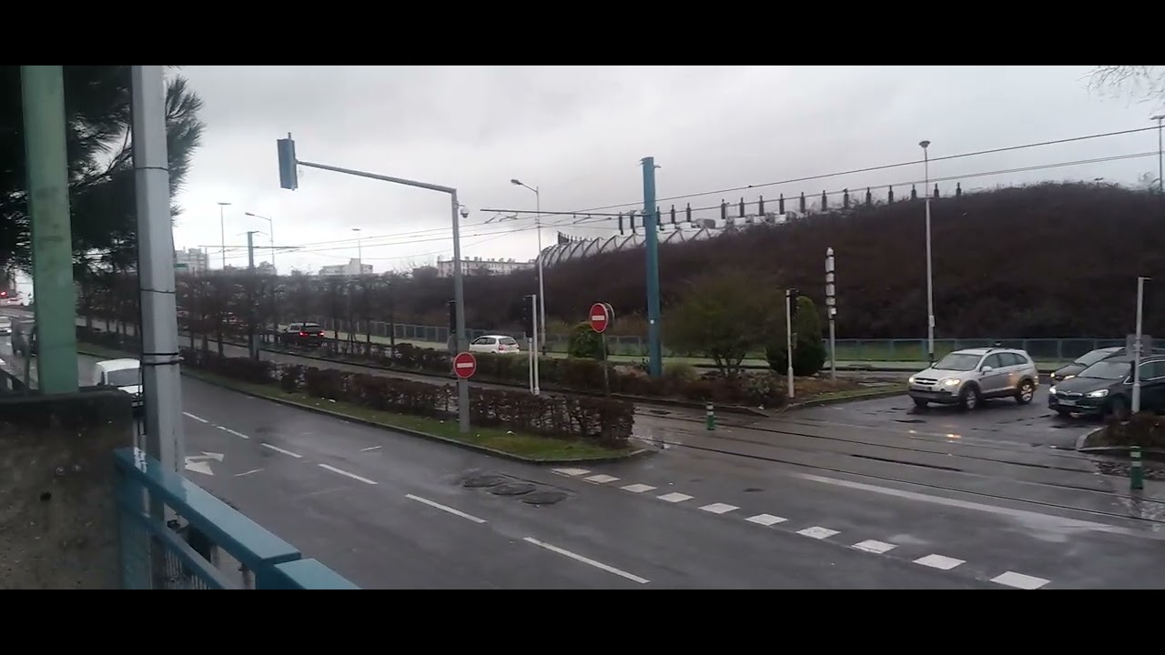 Rainy Day Walk in the City 🌧️ | Real Street