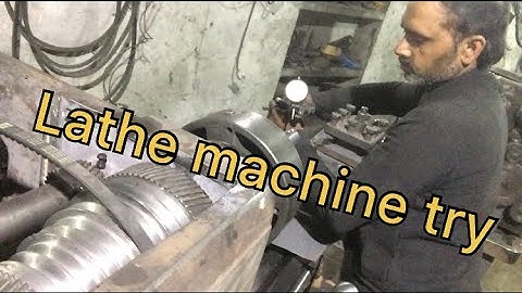 How to make machine try lathe machine Techical machine #machinelearning #technology #trending