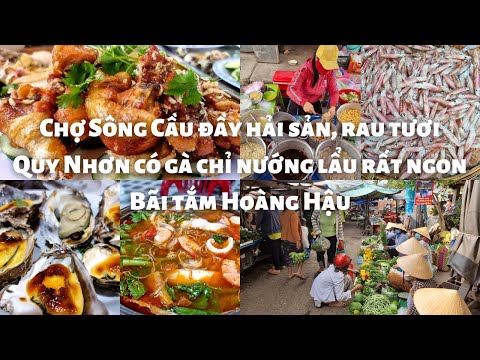 Video Chợ Sông Cầu, Phú Yên dân dã, đầy hải sản rau tươi -... - youtube