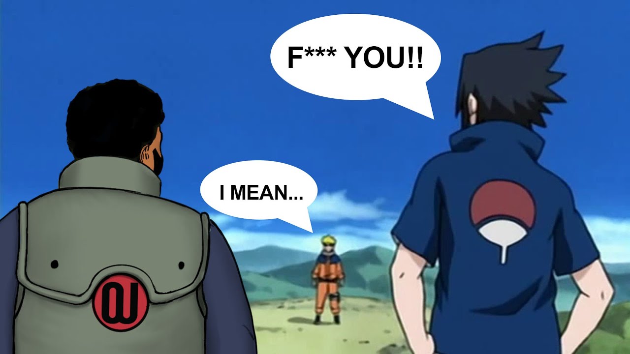 Hood Naruto Naruto vs Sasuke PT.1