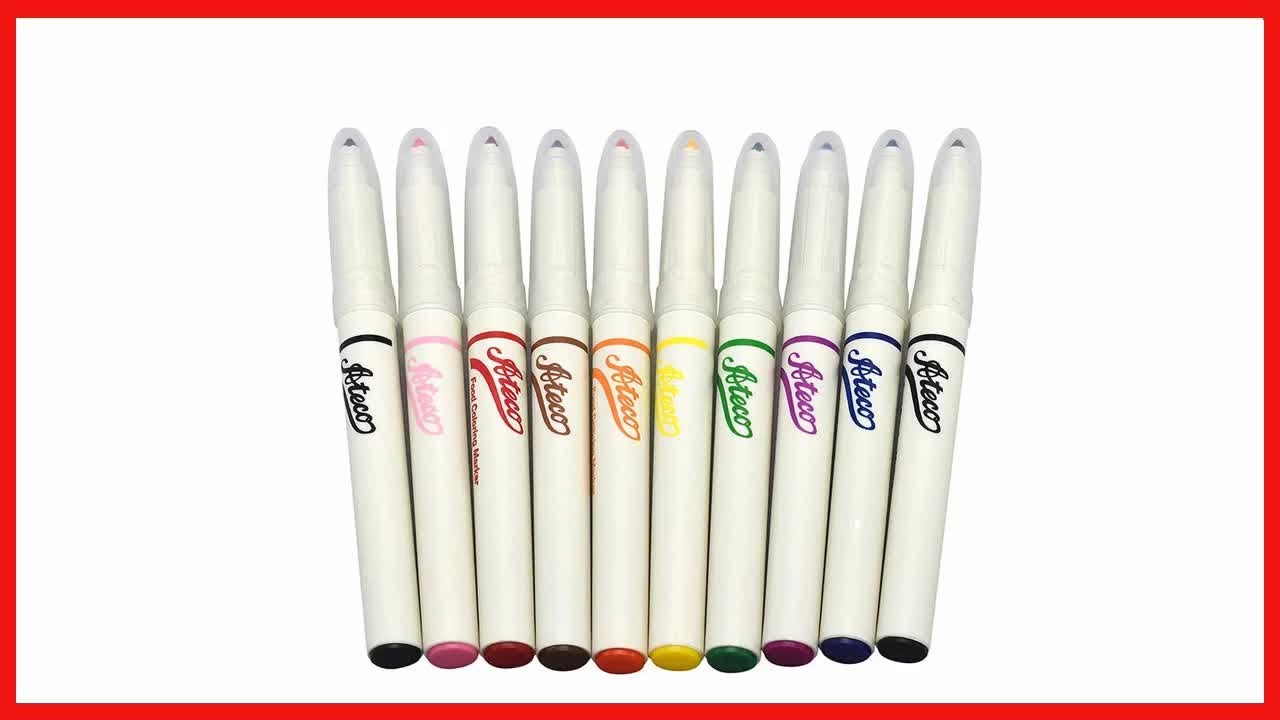 Great product -  Ateco Food-Coloring Markers, Fine Writing Tip