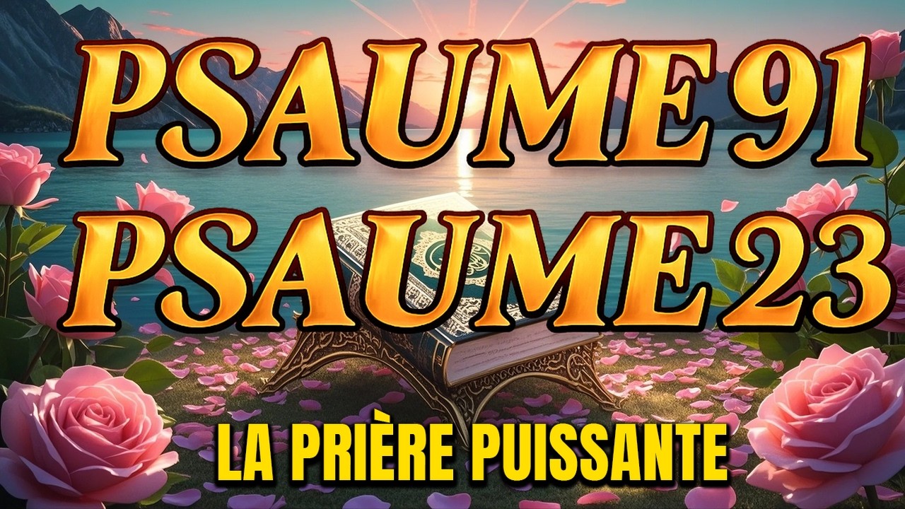 PRIÈRE DU JOUR 11 MARS – PSAUME 91 et PSAUME 23–Les deux PRIÈRES LES PLUS PUISSANTES de la BIBLE