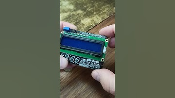 LCD Keypad Shield pode usar demais portas do Arduino com pinos #shorts