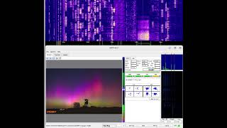 🖼️ Decoding HamDRM (WinDRM, D-SSTV) on 40m (7058 kHz LSB) 2026 01 24 15 50 UTC #hamradio #shortwave