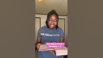 Verse of the Day: 1 Timothy 1:5