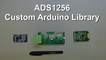 ADS1256 - Custom Arduino Library