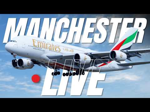 🔴 Manchester Airport LIVE ✈️Live from the Runway Visitor Park