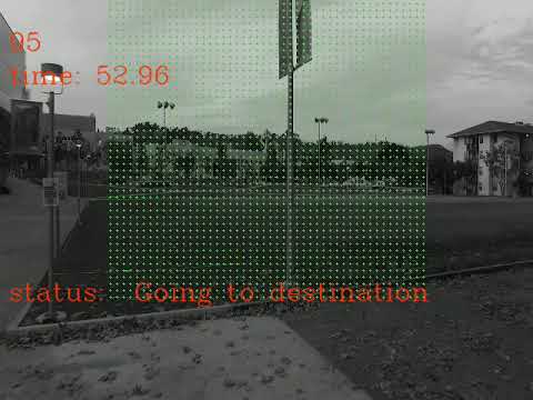 Simulation of Obstacle Avoidance Using Optical Flow
