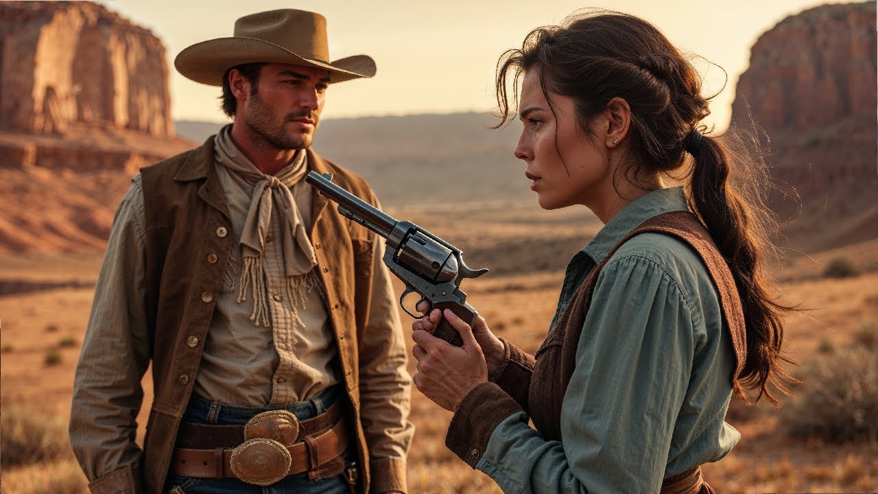 She Stole His Gun and His Heart, Cowboy Said, “I’ll Take ‘Em Both Back—Or Marry You for Them”