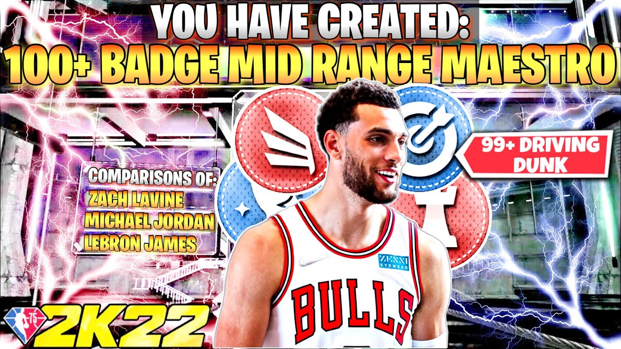 *FIRST EVER 100+ BADGE* MID RANGE MAESTRO W 99+ DRIVING DUNK on NBA