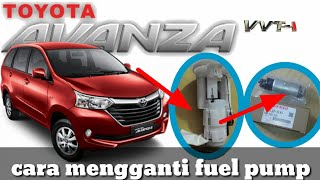 Cara mengganti fuel pump avanza | pompa injeksi
