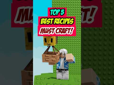 TOP 5 BEST RECIPES In WORKING BEE UPDATE