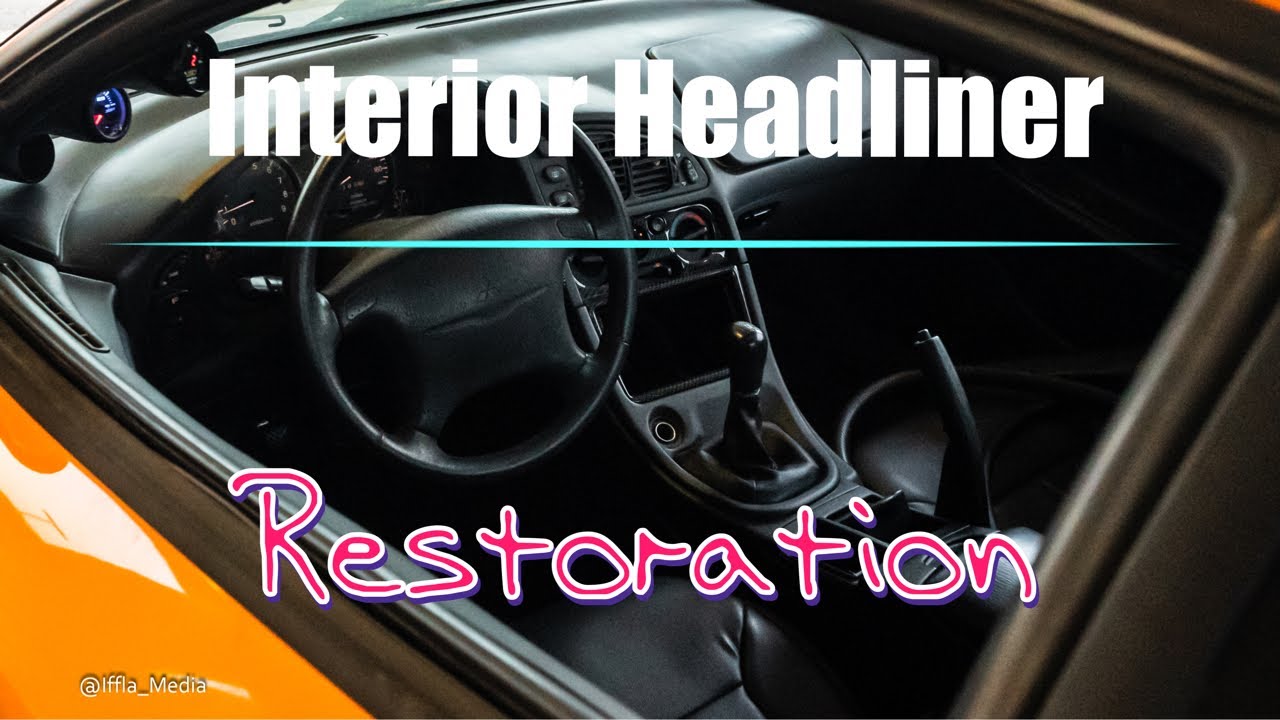 Mitsubishi Eclipse RS/GS/GST/GSX Ripped and Saggy Headline Restoration.  -How to