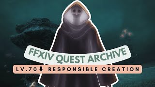 The Tempest: Lv.70 Responsible Creation | No Commentary | FFXIV Quest Archive