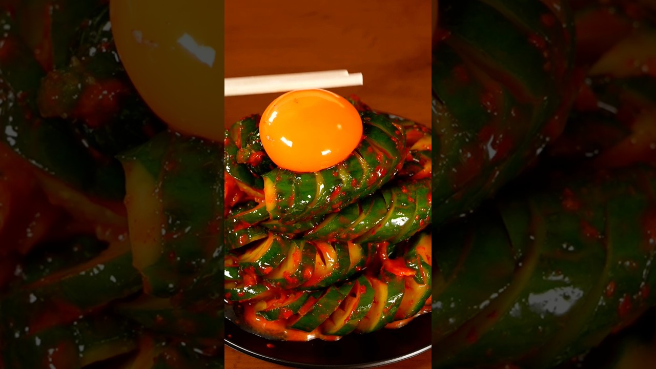 I Made the Ultimate Oi Kimchi! 🥒🔥#food #ASMR #egg @k@kimuchijan @MIRACALE