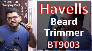Havells beard trimmer bt9003 Clearance