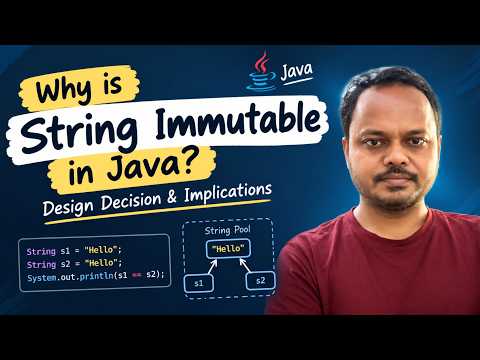 Why is String Immutable in Java? | Java Interview Deep Dive #javainterview