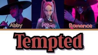 Mira, Abby, Romance - Tempted (Color Coded Lyrics) [ fansong by AI ]
