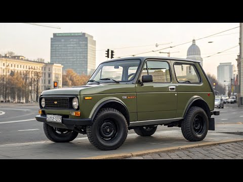 Lada Niva 4x4 2026 в оливковом цвете – российский внедорожный зверь вернулся!