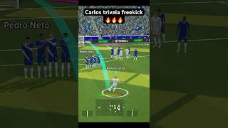 Roberto carlos trivela freekick🔥🔥#shorts #pes #efootball