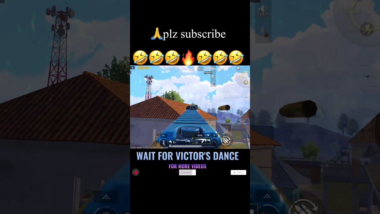 Wait For Victors IQ 🤣Pubg funny video 
