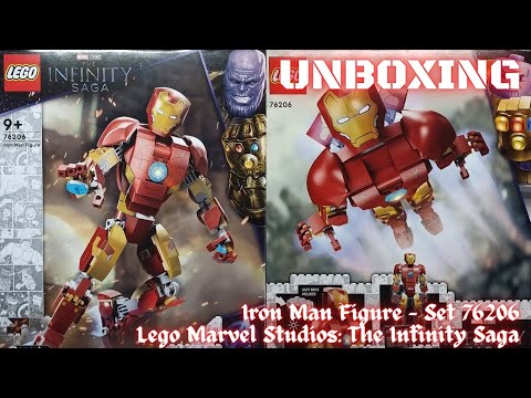 Unboxing - Iron Man Figure (76206) | Lego Marvel Studios: The
