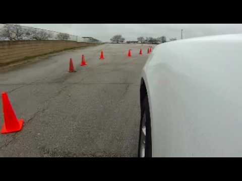 Autocross with my 2012 Dodge Charger - YouTube