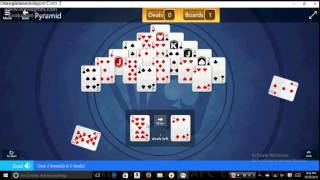 Microsoft solitaire daily challenge pyramid 12/23/15