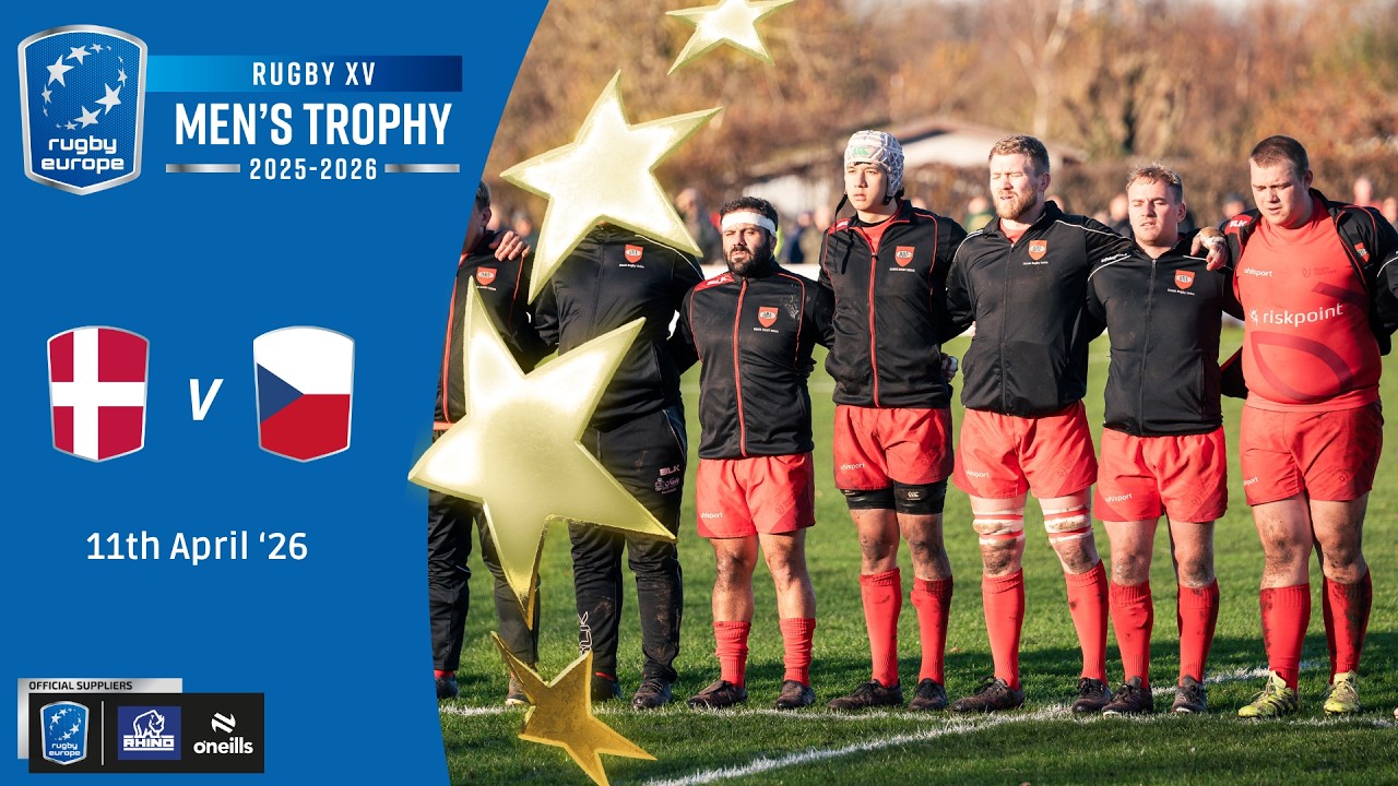 DENMARK v CZECHIA - Rugby Europe Trophy 2025/26 - YouTube