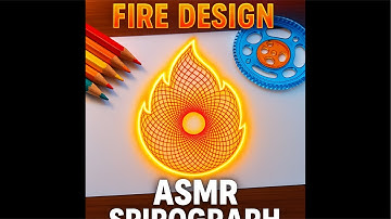 ASMR Spirograph That’s So Satisfying You’ll Watch Twice 💫 #ASMR #satisfying