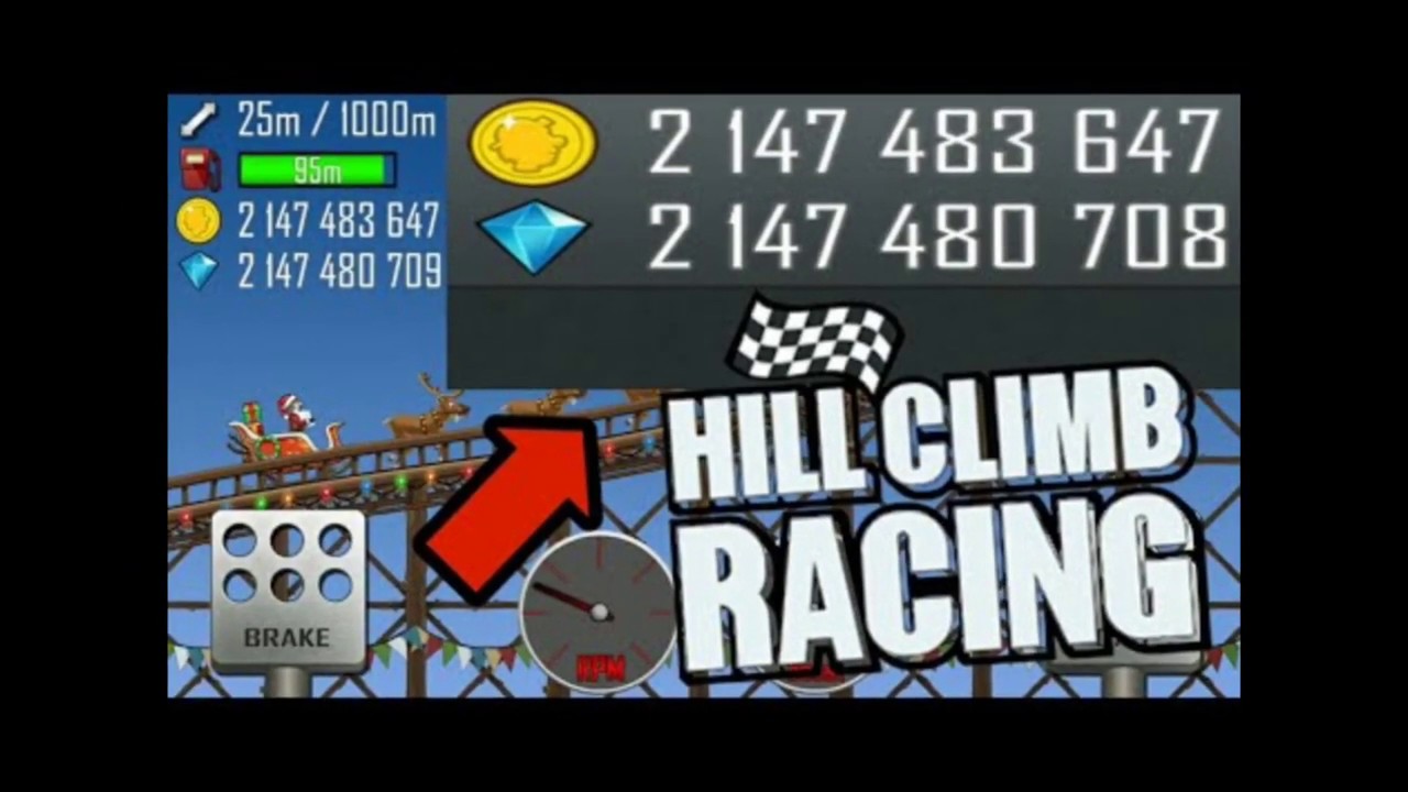 How to hack hill climb raising unlimited coins and gems YouTube