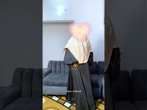 How to cut and sew instant hijab