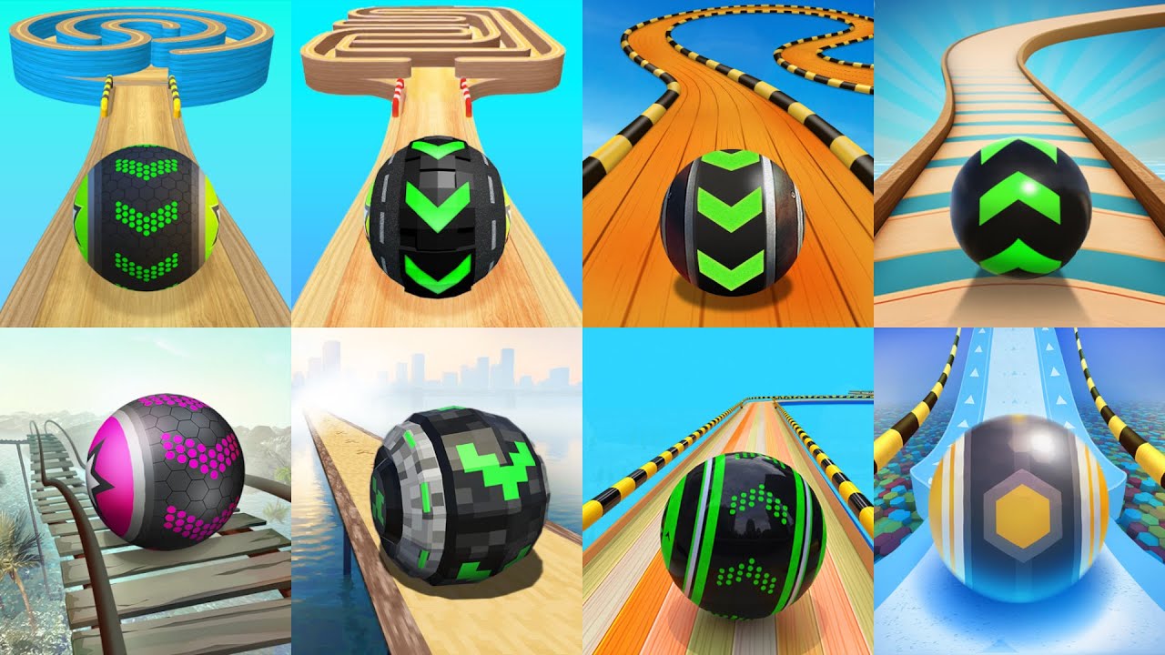 Going Balls, Rolling Ball Sky Escape, Rollance Adventure, Rolling Ball Master Speedrun Gameplay 17