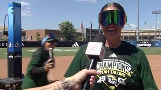 AUSL Championship Celebration Interview: Bri Ellis