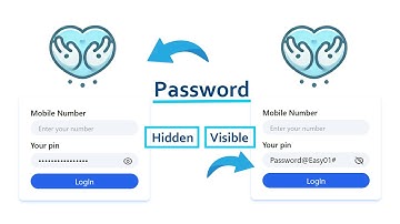 Show/Hide Password in Minutes with Tailwind & JavaScript.