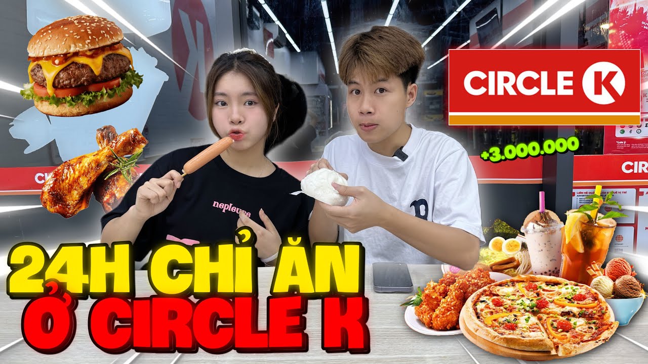 Thử Thách 24H Chỉ Ăn Ở 