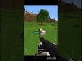 Minecraft moment from chicken 💀 #viral #shorts