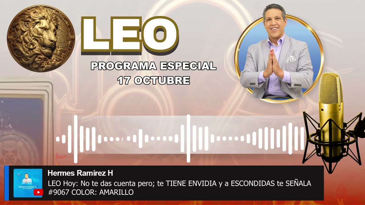 LEO Hoy: No te das cuenta pero; te TIENE ENVIDIA y a ESCONDIDAS te SEÑALA